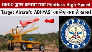 DRDO Abhyas HighSpeed Expendable Aerial Target  Indias Pilotless Target Aircraft [upl. by Adelina537]