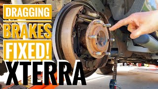 Dragging Brakes Fixed 1st Gen Xterra [upl. by Kelsey]