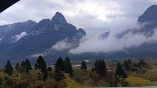 Piave river II cloudy Longarone I Veneto Italy 261024 cloudy autumn colour river [upl. by Caines982]