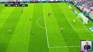 Barcelona vs Shakhtar Donetsk eFootball Pro Evolution Soccer 2021 [upl. by Rap]