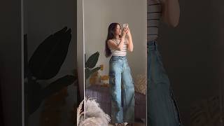 Myntra Jeans haul under ₹999 jeanshaul myntrafinds cargojeans youtubeshorts [upl. by Valsimot259]