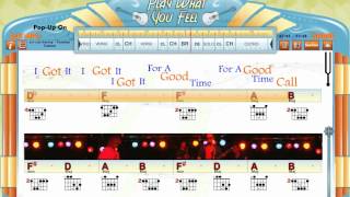 8675309 Jenny  Tommy Tutone  Guitaraoke  Chords amp Lyrics  playwhatyoufeelcom [upl. by Adnohsad]