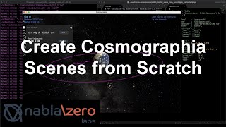 Creating Cosmographia Scenes From Scratch  Cosmographia Tutorials 5 [upl. by Asenev]