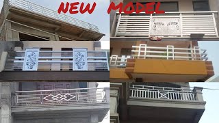 Front steel grill design for house  balcony steel railing design for house front [upl. by Akirahs882]