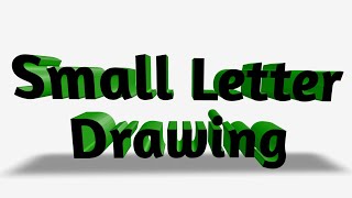 engineering drawing small letter  lettering in engineering drawing Rn Learning [upl. by Ylra712]