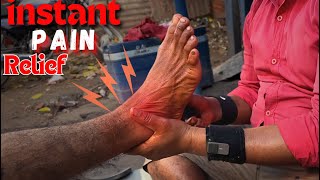 LaalBaba Instant Pain Relief Oil Leg Massage  Pain Will gone instantly  Sleepy ASMR [upl. by Early]