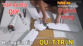 Ceiling fan installation and power supply instructions P1 shorts shortvideo short shortvideo [upl. by Idnar297]