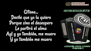 Gitana  Los Betos  Letra [upl. by Meter]