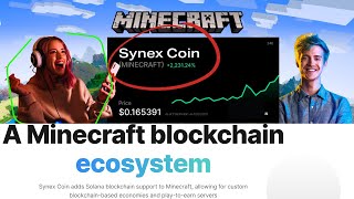 SYNEX  A MINECRAFT BLOCKCHAIN ECOSYSTEM OVERVIEW [upl. by Erreit]