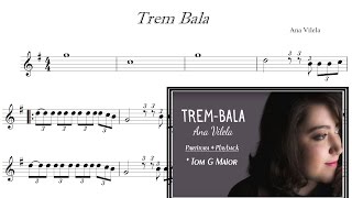 TREM BALA  SAX ALTO G [upl. by Stanislas]