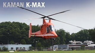 Kaman KMax Dual Intermeshing Rotor Helicopter Demo – AIN [upl. by Daffi94]