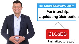 Partnership Liquidating Distribution [upl. by Neltiac]