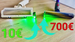 DysonStyle für wenig Geld Grüne LaserLEDs für deinen Akkusauger [upl. by Zigmund48]