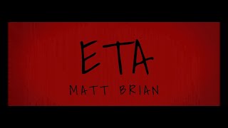 Matt Brian  ETA Cover and Lyrics [upl. by Hedvah]