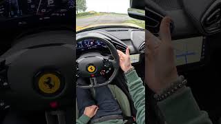 Je conduis la Ferrari 12Cilindri POV [upl. by Schreib]