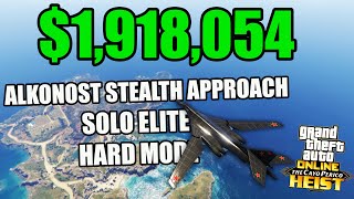 GTA Online Cayo Perico Heist Alkonost Stealth Approach SOLO Elite 1918054 [upl. by Colman]