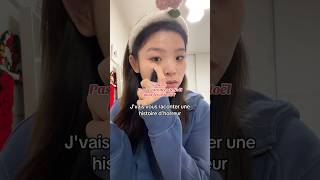 GRWM  PAS DE VACANCES DE NOËL  grwm grwmmakeup grwmmakeuptutorial chinese chinesegirl [upl. by Ernesta]