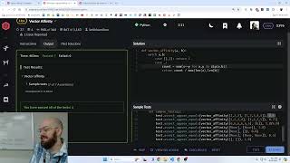 CodeWars Vector Affinity [upl. by Yoreel65]