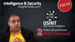 Open Source Intelligence Professor Aldo Giannuli  la Stampa ed il Web [upl. by Dnilasor]