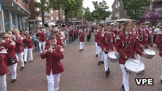 Stadtschützenfest 2024 Die Hagelisten bei der Ringpolonaise am Sonntag [upl. by Akimyt]