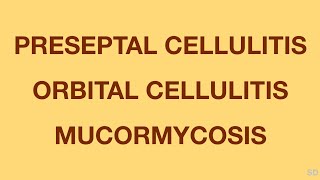 Oculoplasty Session 06 Orbital Infections [upl. by Arocat356]