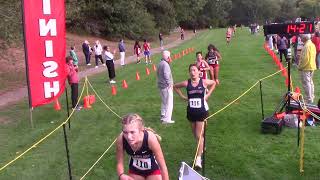 Brookline vs Milton vs Natick  Girls Junior Varsity XC Race [upl. by Nirac504]