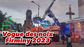 Vogue des noix Firminy 2023  Fête foraine [upl. by Loyce]