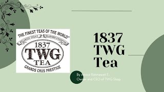 English for Business Project  owner of TWG Tea [upl. by Coombs]