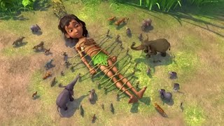 MOWGLI GOES TO THE VILLAGE  Jungle Book ep 34  EN [upl. by Aikahs]