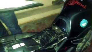 MOTO HONDA cbf 150 UNICORN TUTORIAL [upl. by Ettenwad]