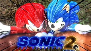 Sonic Vs Knuckles Sonic Movie 2 [upl. by Drobman]