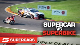 Drag race Audi R8 vs Ducati Panigale V4  Car vs Bike  Autocar [upl. by Barbey821]