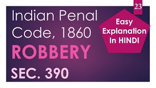 Explanation and difference between extortion robbery and theft  Indian Penal Code [upl. by Eerot]