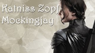 Tutorial Katniss Zopf  Mockingjay  haareflechten [upl. by Odnomra542]