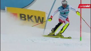 World Cup Adelboden  Ski alpin Highlights Slalom [upl. by Arreyt]