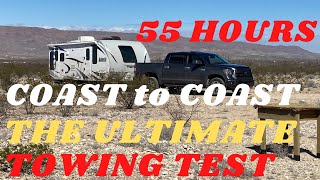 Ultimate Half Ton Towing Test 55 hours coasttocoast [upl. by Osicran]