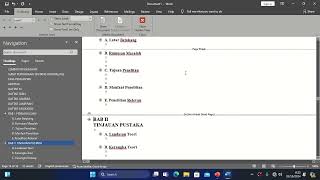 Praktikum 3 Membuat Daftar Isi Daftar Tabel Daftar Gambar Daftar Gambar Daftar Pustaka MS Word [upl. by Veradi]