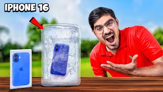 I Phone 16 Extreme Freezing Test  क्या ये आईफोन बच पायेगा [upl. by Patric]