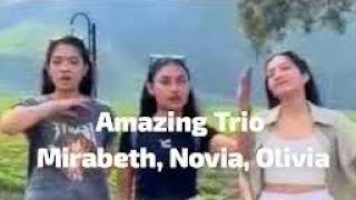 Medley from Amazing Trio Novia Bachmid Olivia Pardede Mirabeth Sonia [upl. by Lewap544]