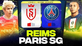 🔴 REIMS  PSG  Gros match pour le Podium à Delaune   sdr vs paris   LIGUE 1  LIVEDIRECT [upl. by Akihsal]