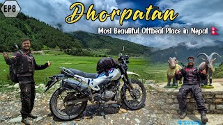 Dhorpatan Most beautiful Offbeat Place in Nepal  Ep 8 India to West Nepal Ride [upl. by Gargan869]