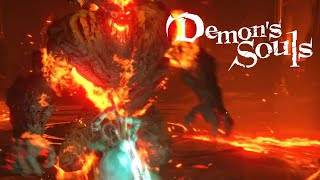 Demons Souls Flamelurker vs Large Sword of Moonlight [upl. by Wachter]