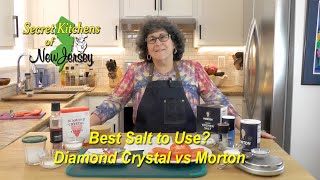 Best Salt to Use  Diamond Crystal Kosher vs Morton Kosher [upl. by Hajan]