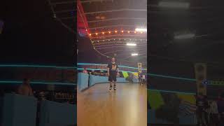 Inline Skating Trick  180° Manual Spin [upl. by Adirahs512]