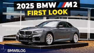 2025 BMW M2 in Grigio Telesto  First Look [upl. by Nahej]