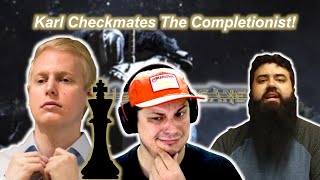 Karl Jobst Absolutely Checkmates The Completionist How can anyone still support Jirard Khalil [upl. by Drofla]