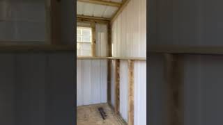 8x18 Loafing Shed With Tack Room  TriStarShedsTNcom tennessee horse horses georgia tennessee [upl. by Baugh]