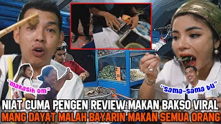 CEU IROH CUMA NIAT REVIEW MAKAN BAKSO VIRAL MANG DAYAT MALAH BAYARIN SEMUA ORANG MAKAN BAKSO [upl. by Doone310]