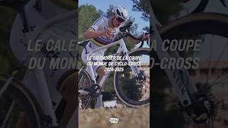 Coupe du Monde 2024  Cyclocross  le calendrier Shorts cyclisme cycling totalvelo [upl. by Dionne61]