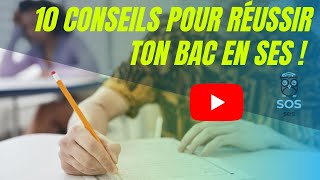 10 conseils pour réussir ton bac en SES [upl. by Omer]